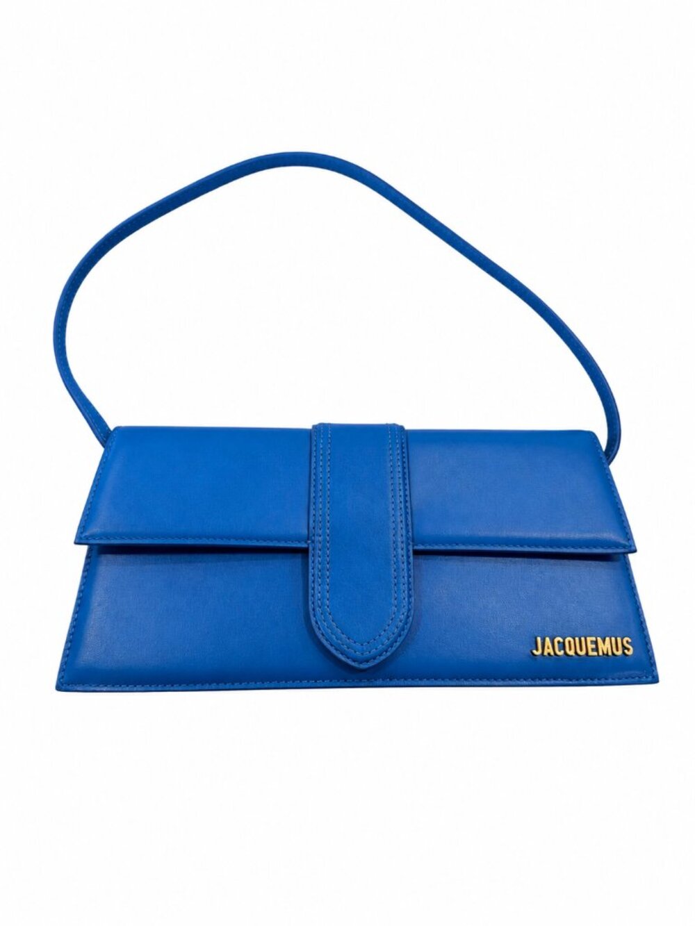 Jacquemus Le Chiquito Blue Leather Mini Bag